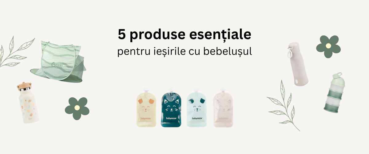 Babymoov On the Go: 5 produse esentiale pentru iesirile cu bebelusul