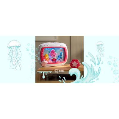 Ora de somn devine magica: Baby Einstein Sea Dreams Soother