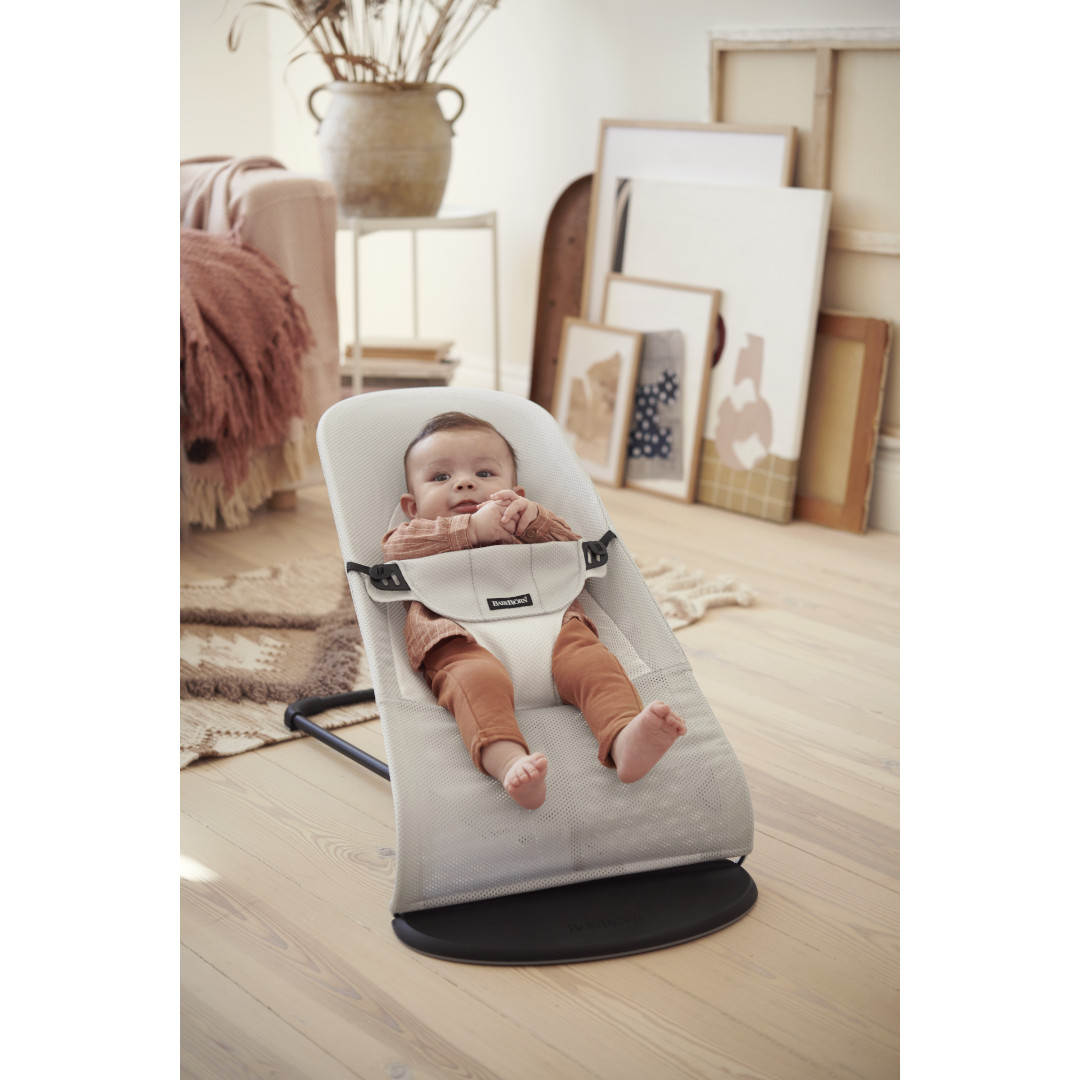 Babybjorn 2025 silver mesh