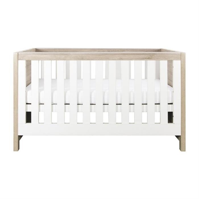 Patut evolutiv 3 in 1 pentru copii Tutti Bambini Modena, White & Oak