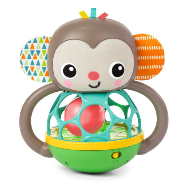Bright Starts - Jucarie multi-senzoriala, Grab & Giggle Monkey