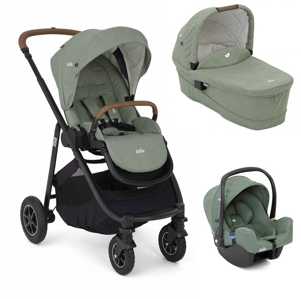 Carucior pentru copii Joie Versatrax 3 in 1, Laurel