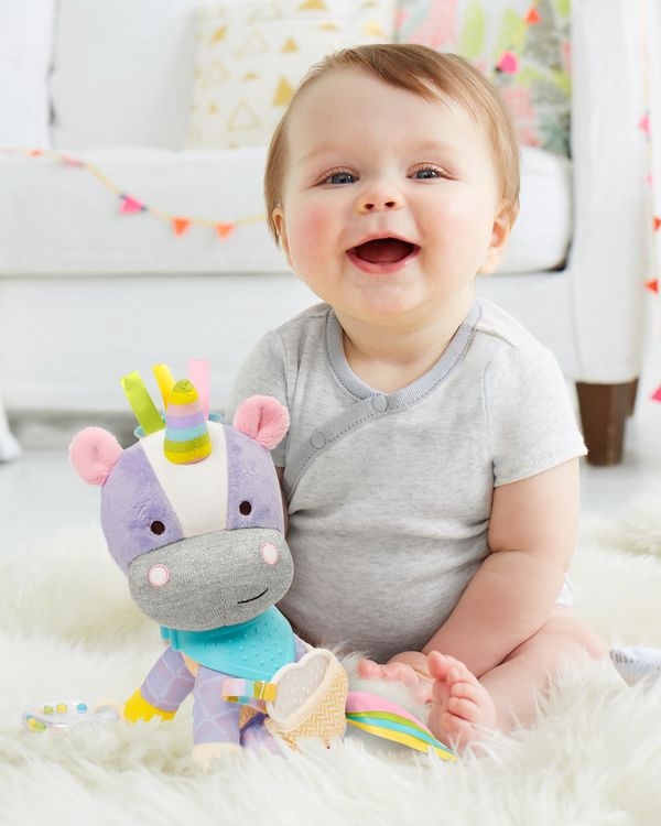 Skip Hop - Jucarie de activitati Unicorn - Bandana Buddies