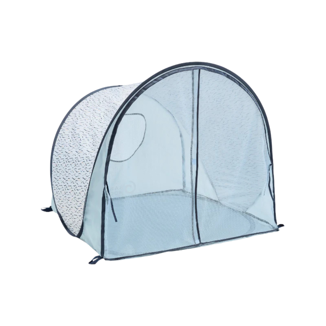 Cort Babymoov cu protectie anti UV 50+ Blue Waves