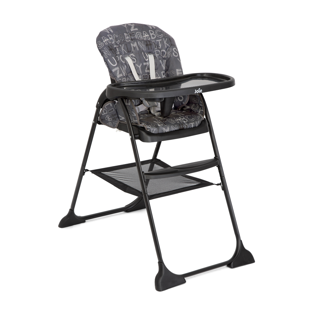 Scaun de masa Joie Mimzy Snacker ABC Charcoal