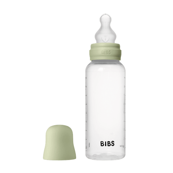 BIBS - Set complet biberon anticolici, 270 ml, Silicon, Sage