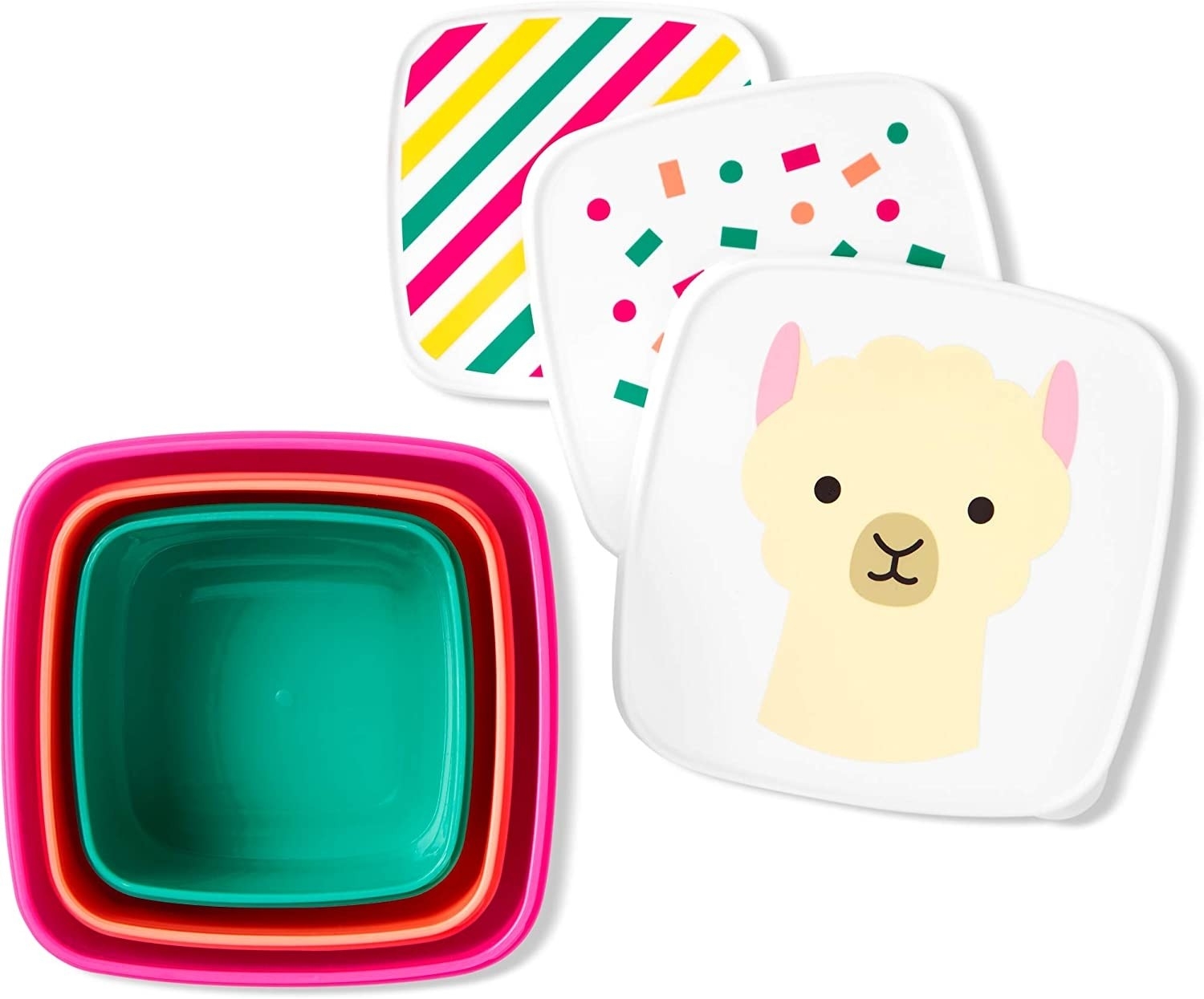 Skip Hop Set 3 cutii pentru pranz Zoo - Lama