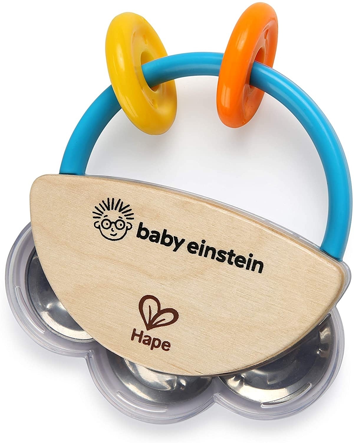 Baby Einstein - Jucarie mini tamburina din lemn