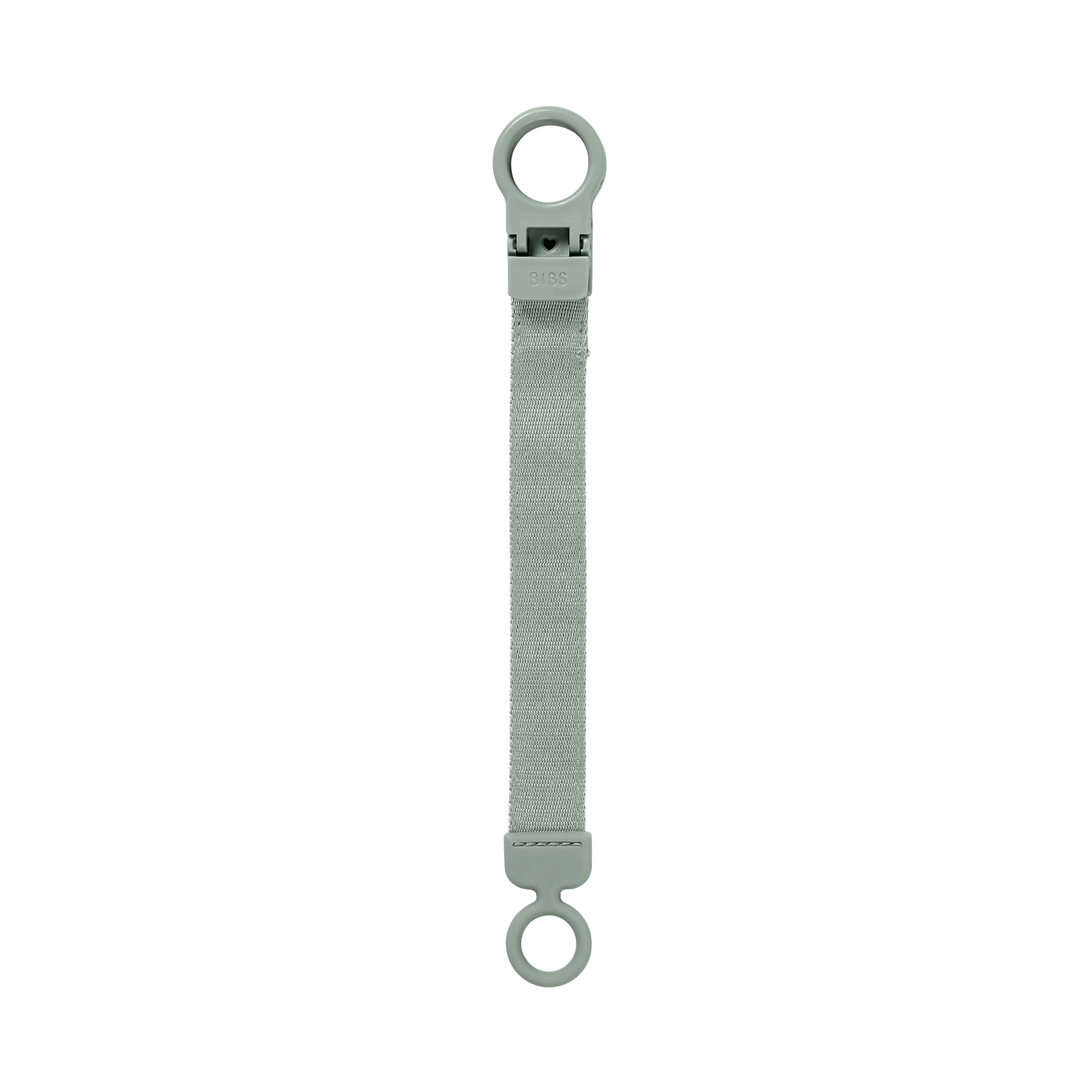 Lantisor clip BIBS Loop pentru suzeta, Sage