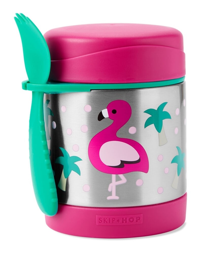 Skip Hop Recipient pentru mancare Zoo - Flamingo