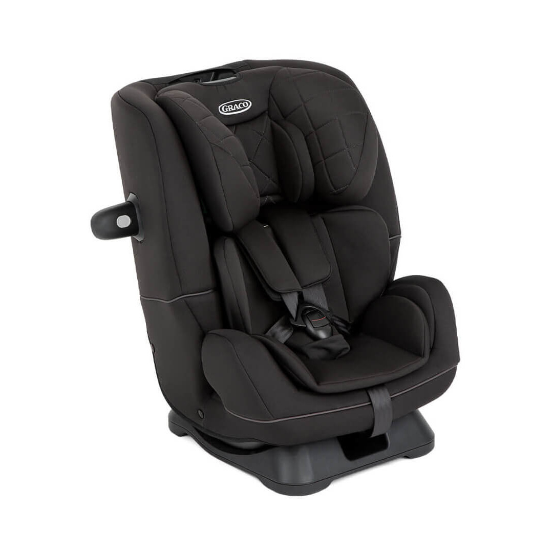 Scaun auto Graco SlimFit Midnight, 40-145 cm, certificat R129 si testat ADAC