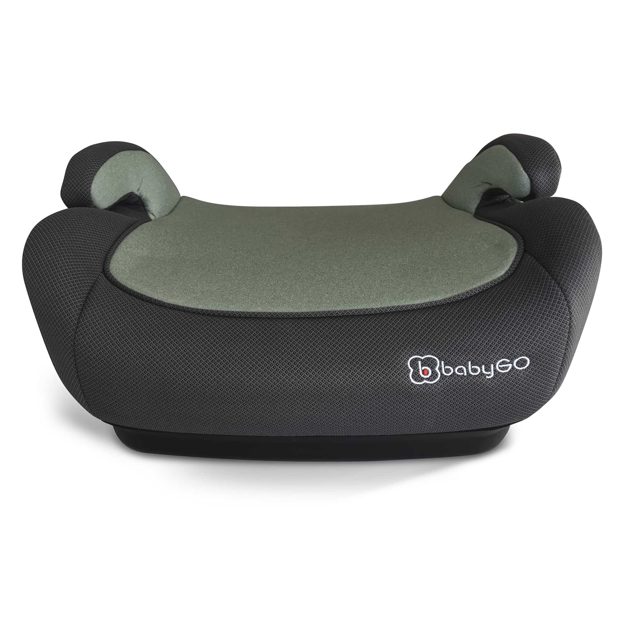BabyGo - Scaun auto Booster Melange Green, 125-150 cm