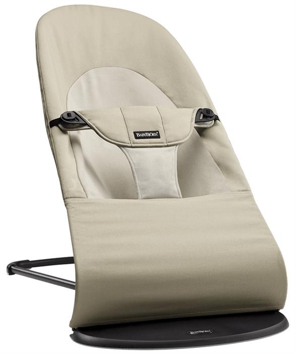 Balansoar din bumbac pentru copii babybjorn balance soft, khaki/beige