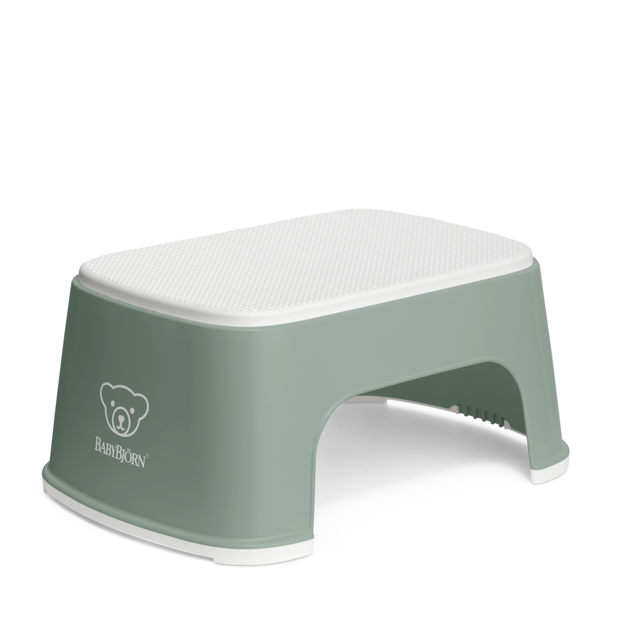 BabyBjorn – Treapta inaltator pentru baie – Step Stool – Deep Green / White