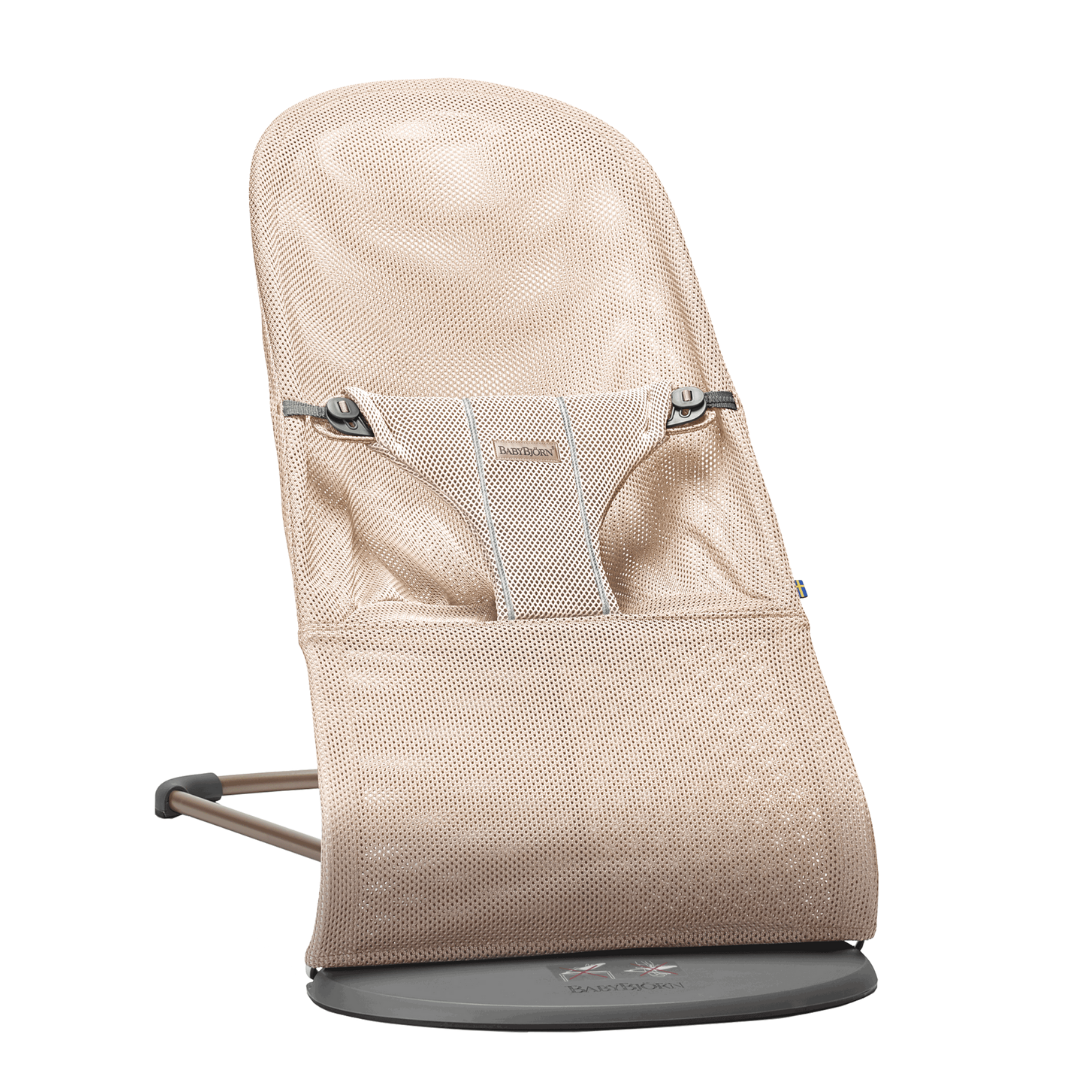 Balansoar din Mesh pentru copii BabyBjorn Bliss, Pearly Pink