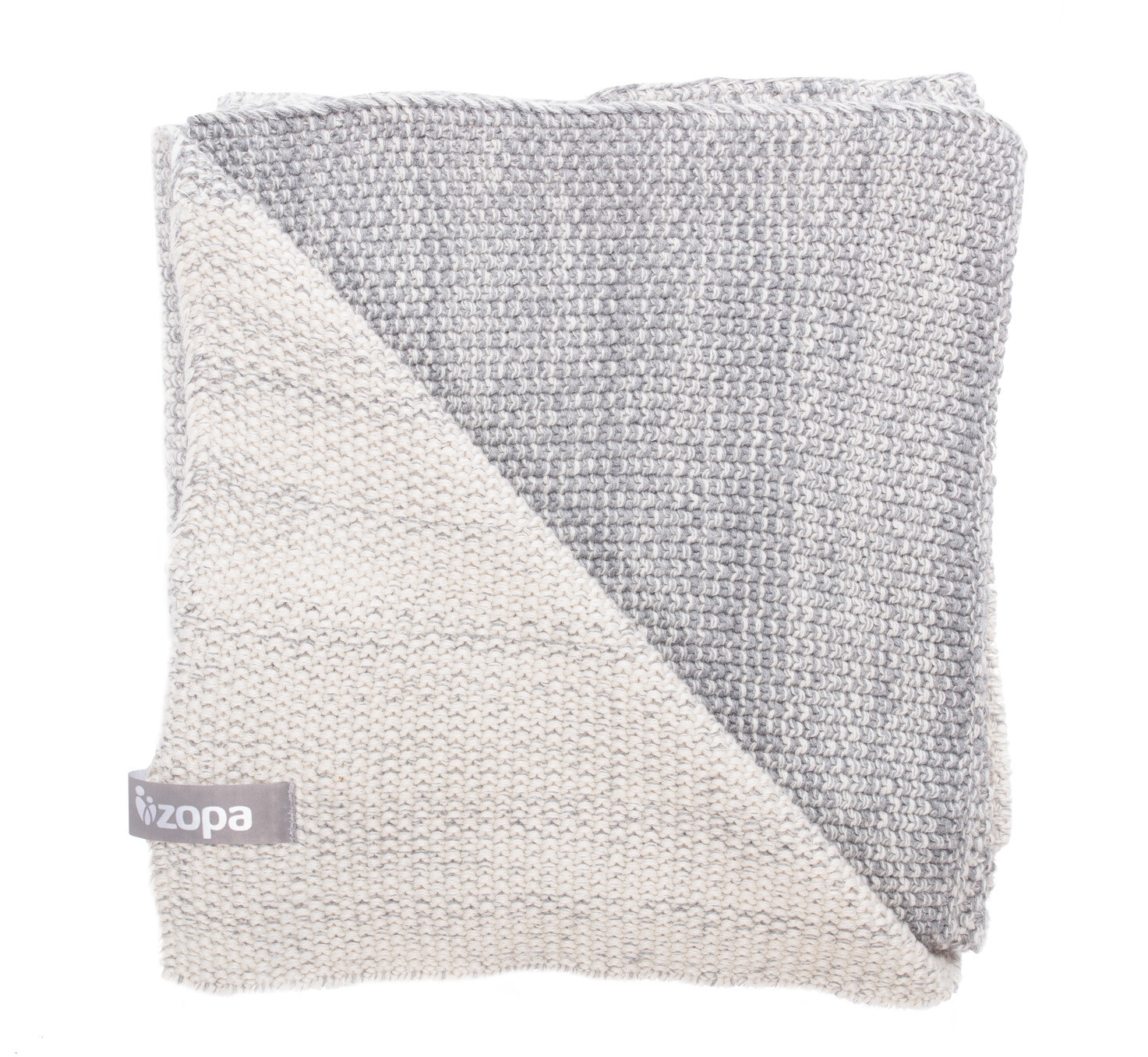 ZOPA - Paturica bebelusi Melange Grey