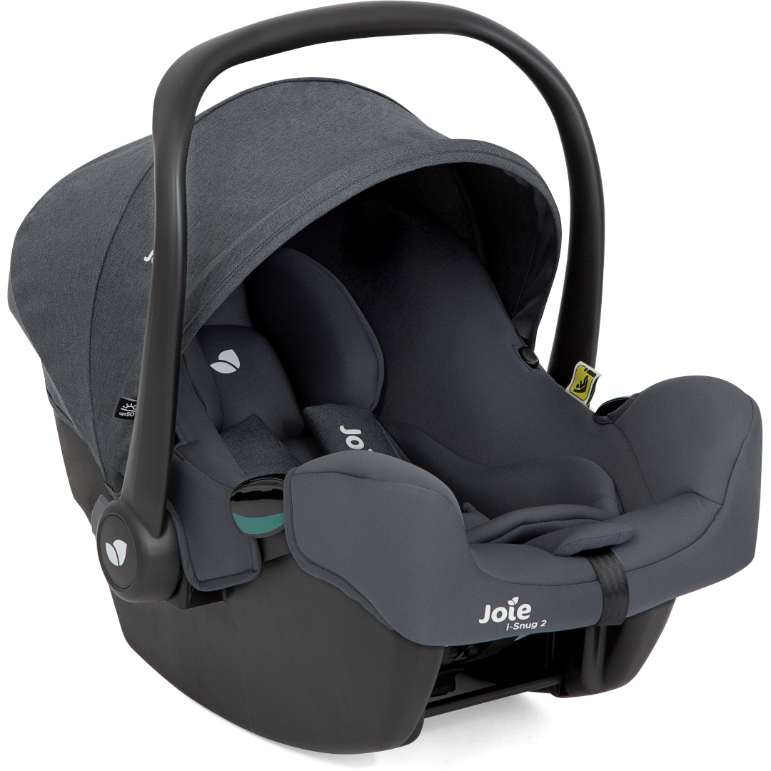 Joie - Scoica auto i-Snug, 40-75 cm, Moonlight, testata ADAC, testata Suplimentar la impact lateral, frontal si din spate si certificata R129