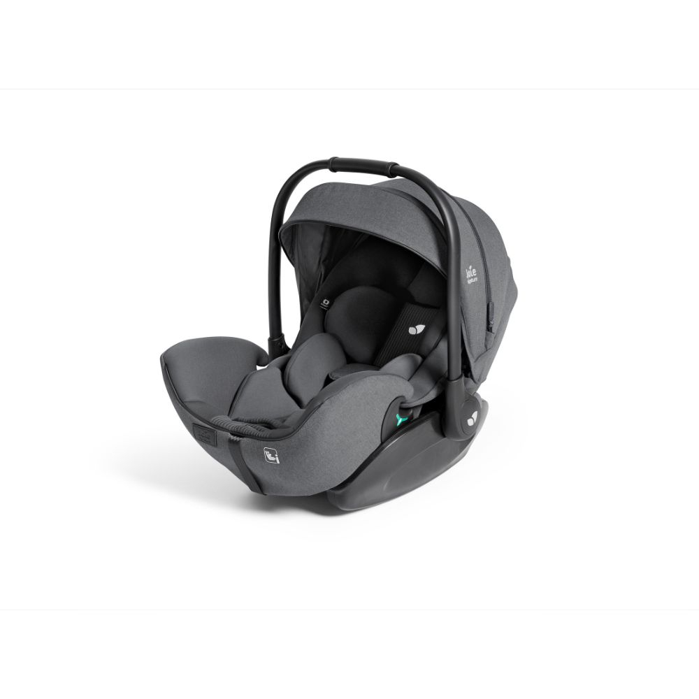 Scoica auto inclinabila Joie i-Size i-Level Pro Ebony, colectia Signature, nastere-87 cm, testata Suplimentar la impact lateral, frontal si din spate