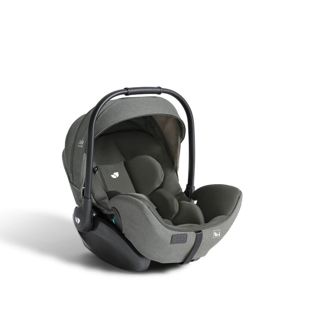 Scoica auto inclinabila Joie i-Size i-Level Pro Evergreen, colectia Signature, nastere-87 cm, testata Suplimentar la impact lateral, frontal si din spate