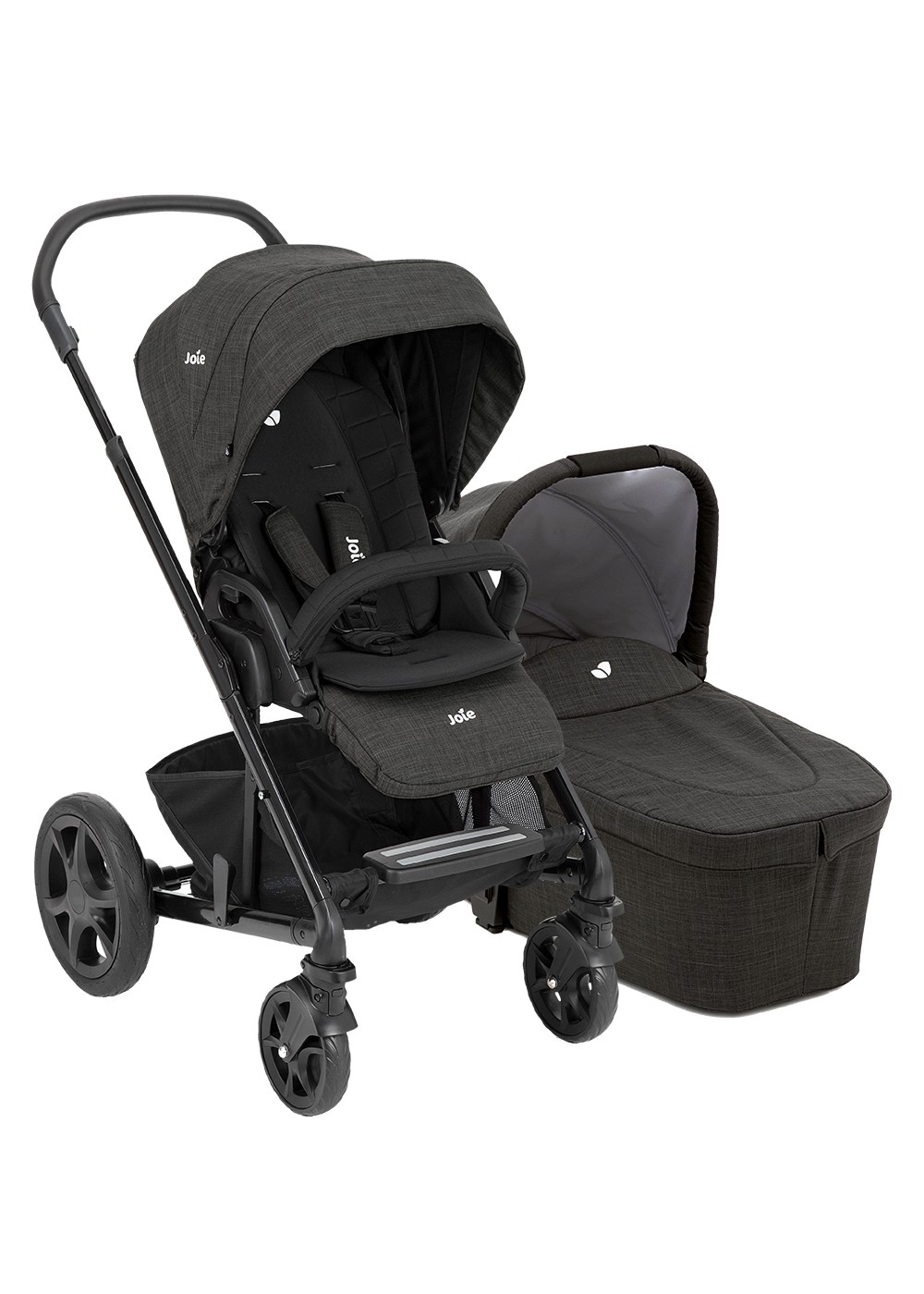 Carucior multifunctional pentru copii Joie Chrome DLX 2 in 1, Pavement