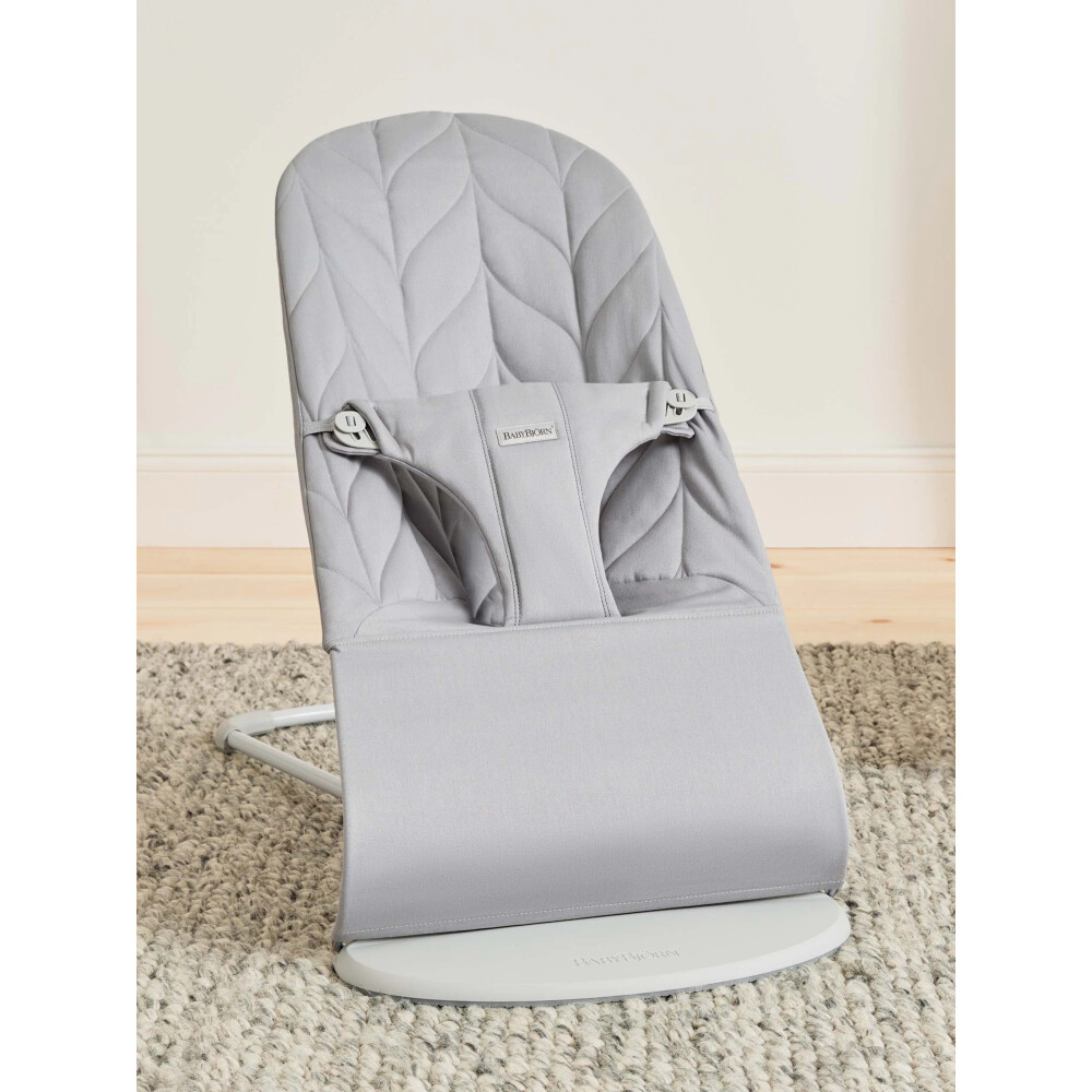 Balansoar din Bumbac pentru copii BabyBjorn Bliss, Light Grey