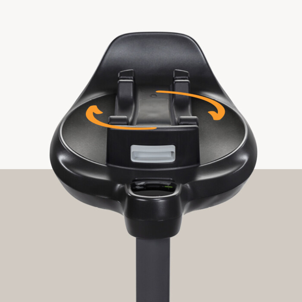 Carucior pentru copii multifunctional 3 in 1 Joie Aeria Signature Oyster + Baza Isofix (Carucior Aeria Oyster+ Landou Ramble oyster+ scoica i-level recline Oyster+ Baza Isofix Encore)