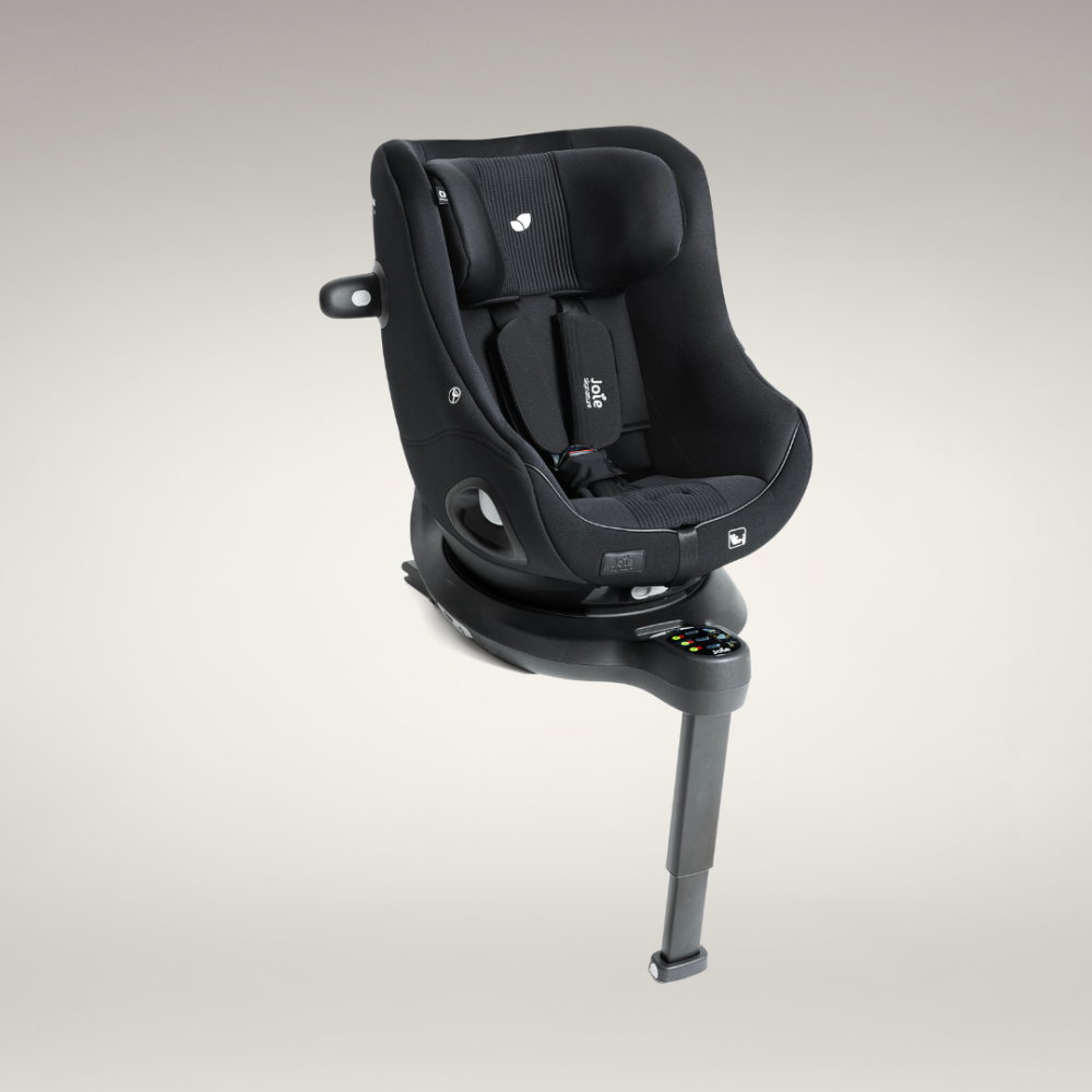 Joie - Scaun auto rotativ  i-Harbour Signature Eclipse, 40-105 cm + Baza inclusa i-Size i-Base Encore, testat ADAC