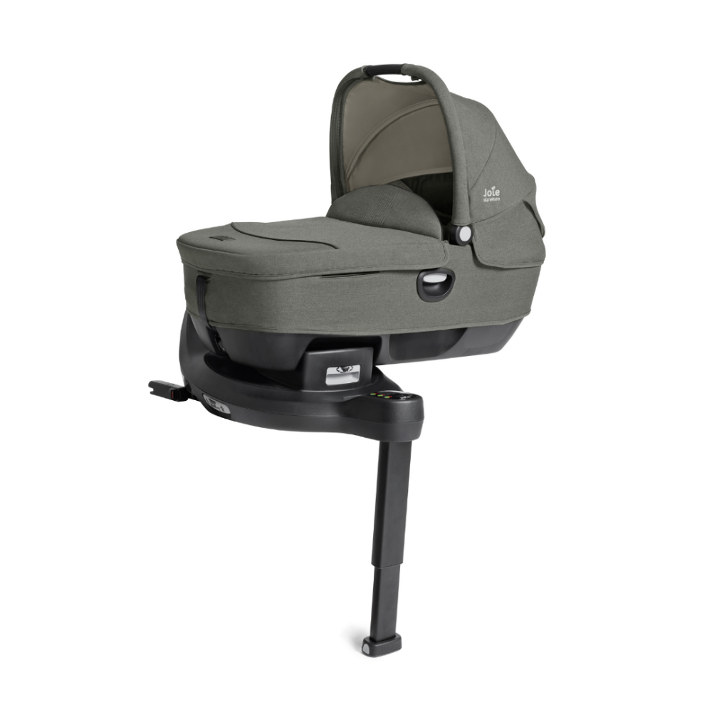 Landou auto Joie Calmi R129 Signature Evergreen, nastere-70 cm, testat ADAC si testat Suplimentar la impact lateral, frontal si din spate