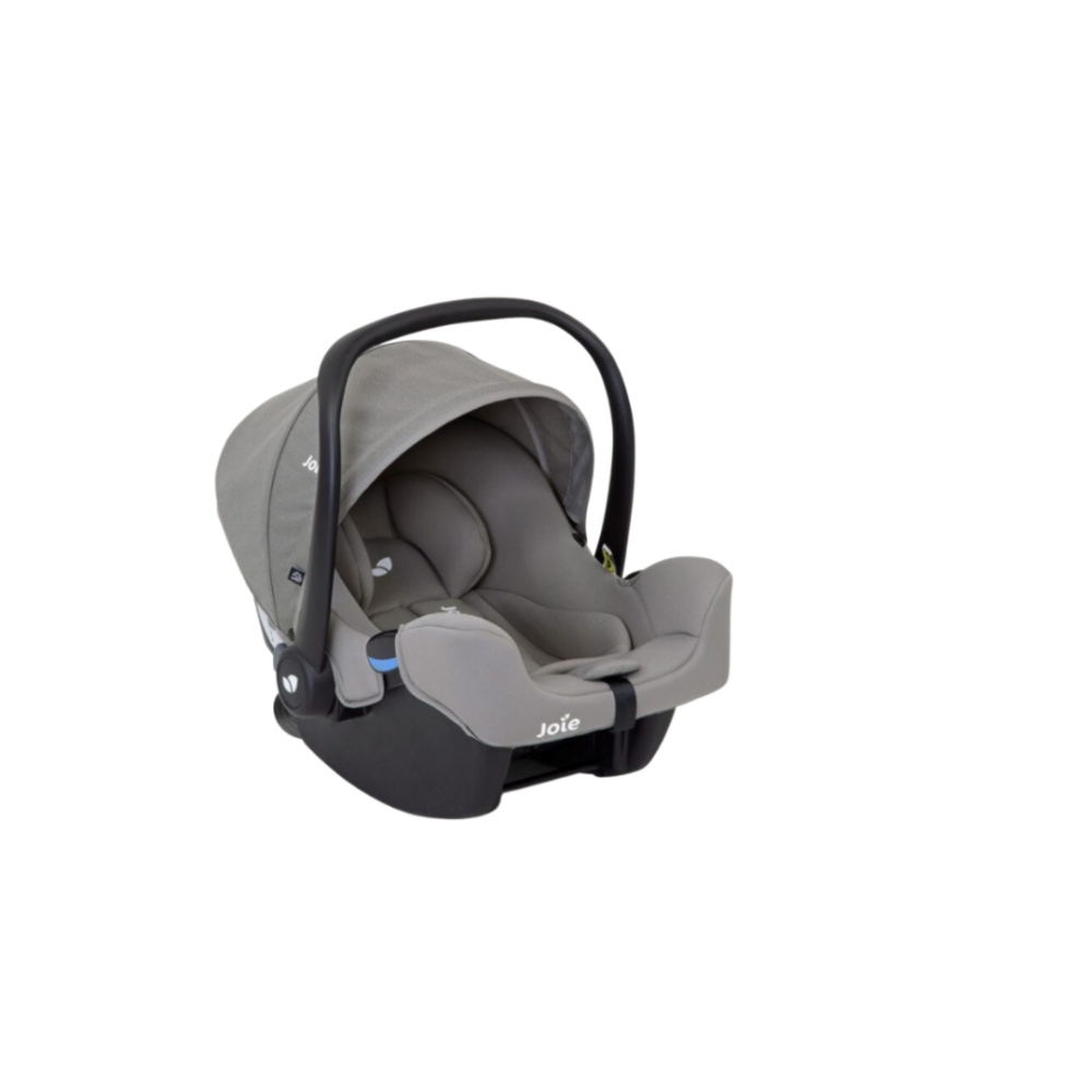Carucior pentru copii multifunctional 3 in 1 Joie Versatrax E Gray Flannel (Carucior Versatrax E Gray Flannel+ Landou Ramble xl Gray Flannel+ scoica i-Snug Gray Flannel)