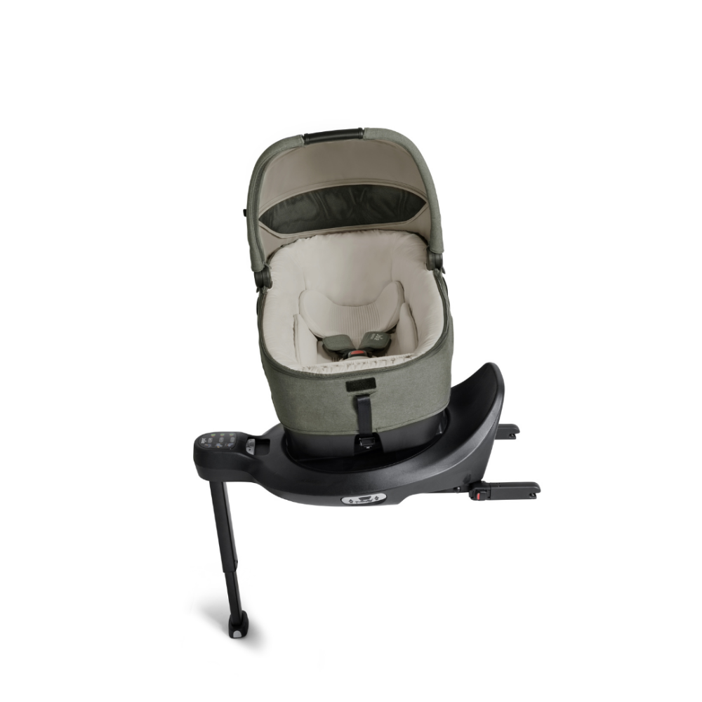 Landou auto Joie Calmi R129 Signature Evergreen, nastere-70 cm, testat ADAC si testat Suplimentar la impact lateral, frontal si din spate