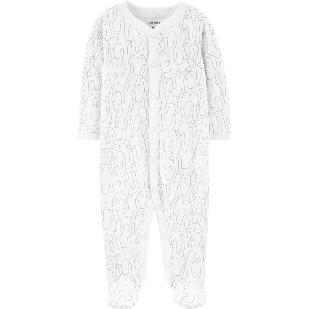 Carter’s Pijama cu iepuraș jucăuș 100% bumbac