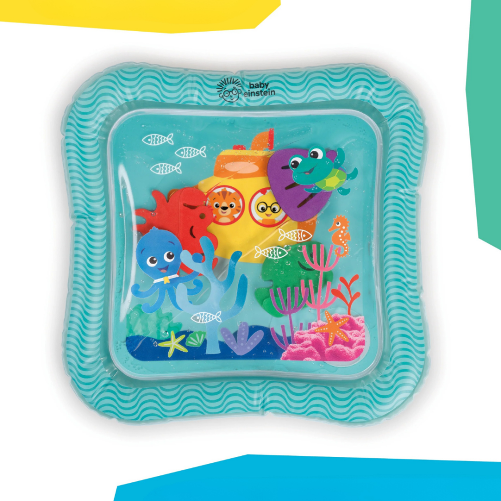 Covoras senzorial cu apa Baby Einstein Ocean Explorers Sensory Splash Water Mat