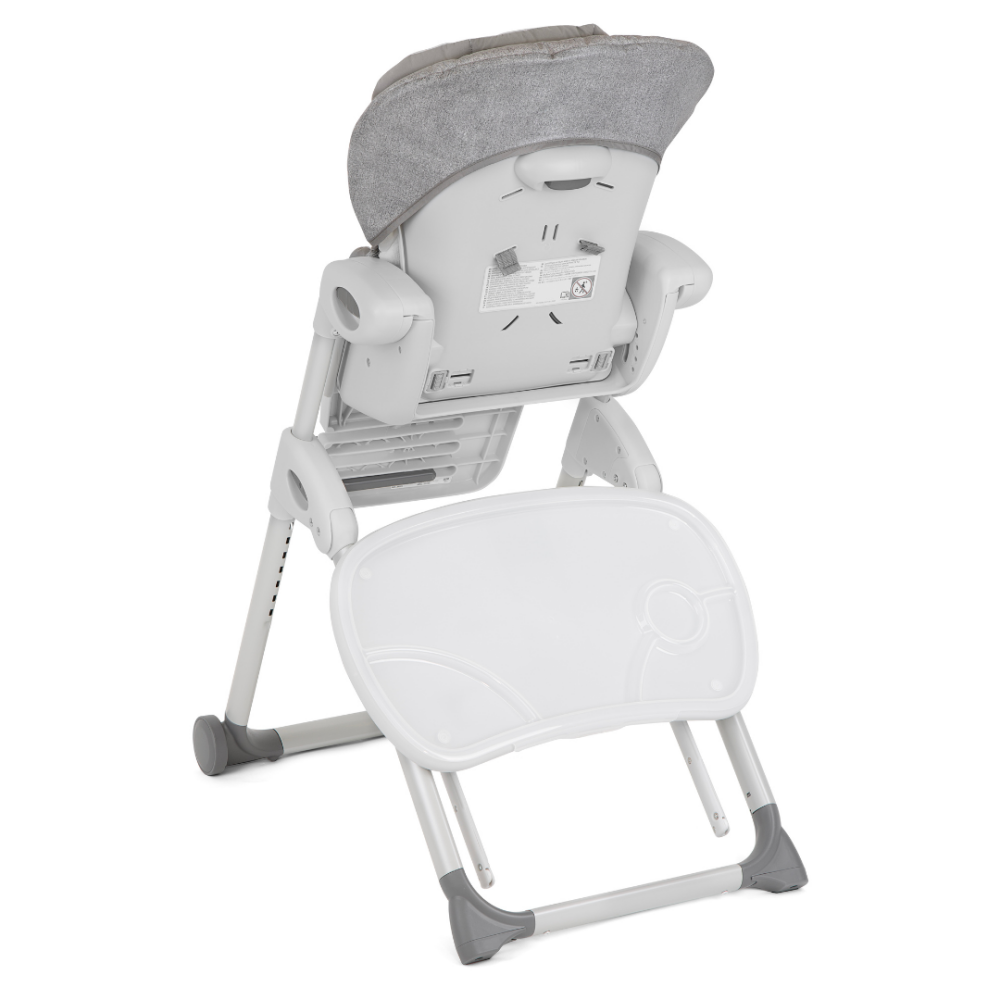 Scaun de masa pentru copii cu utilizare de la nastere, Joie Mimzy Recline, Elephant Duo