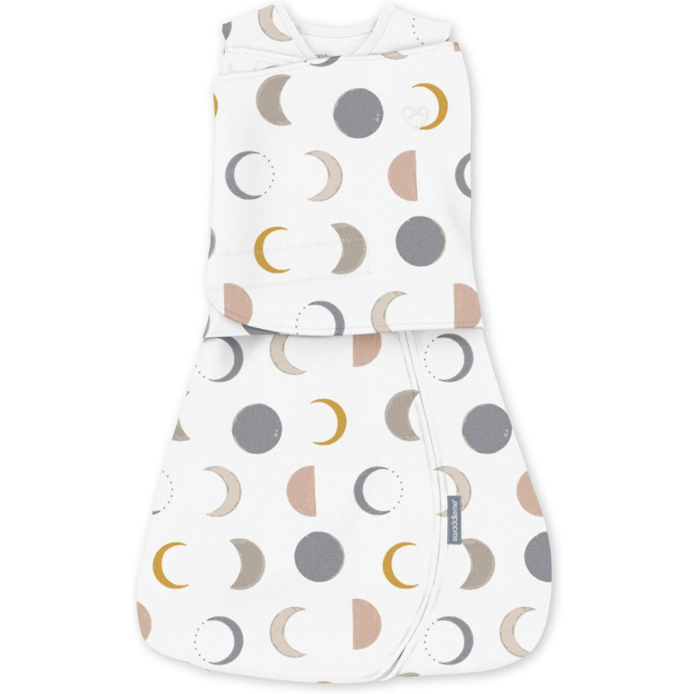 Sistem de infasare Ingenuity Swaddle Me 3-6 luni, Arms Free Convertible, Luna