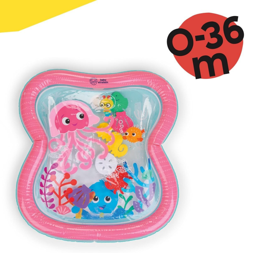 Covoras senzorial cu apa Baby Einstein Ocean Explorers Jiggling Janet