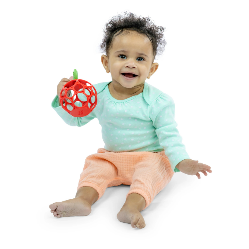 Jucarie de dentitie si prindere Bright Starts Marul Oball