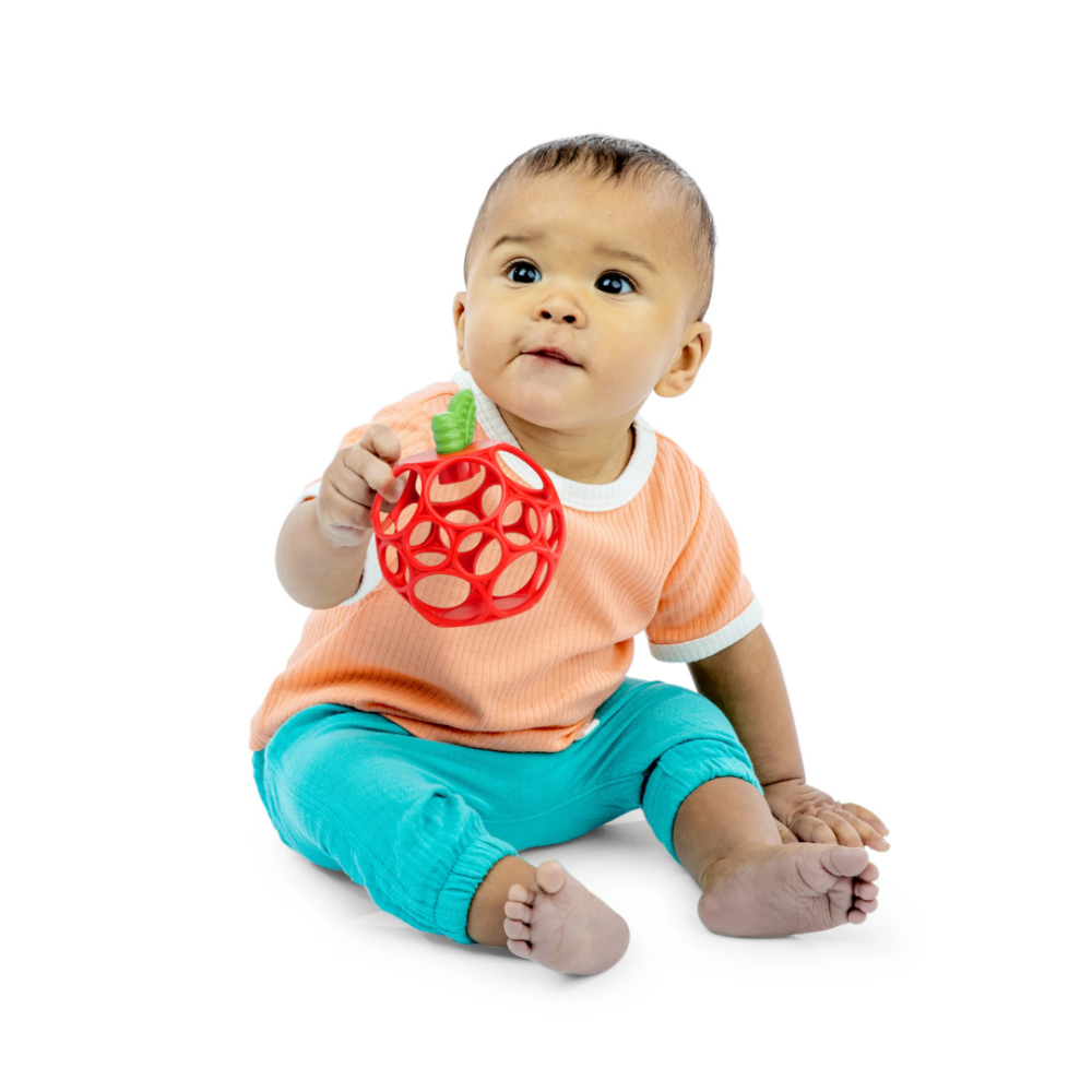 Jucarie de dentitie si prindere Bright Starts Marul Oball