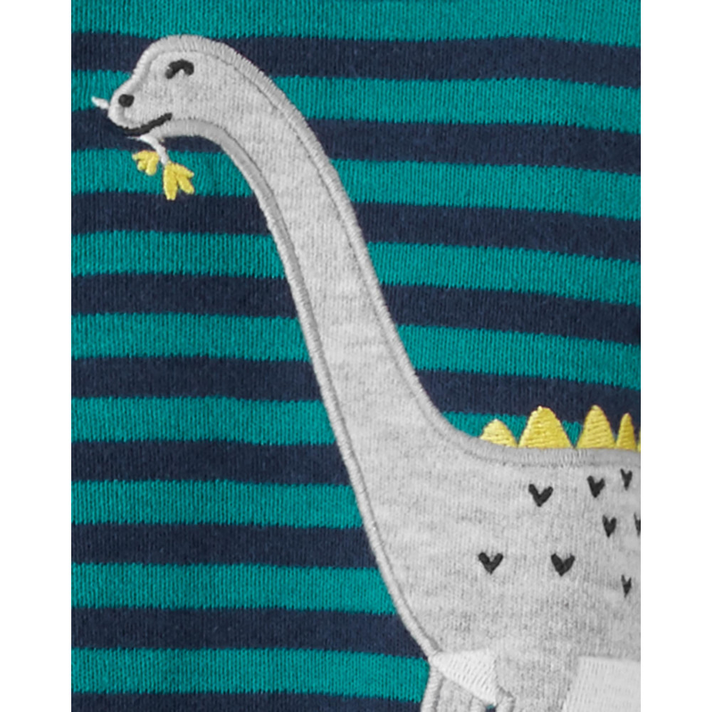 Carter's Pijama verde Dinozaur