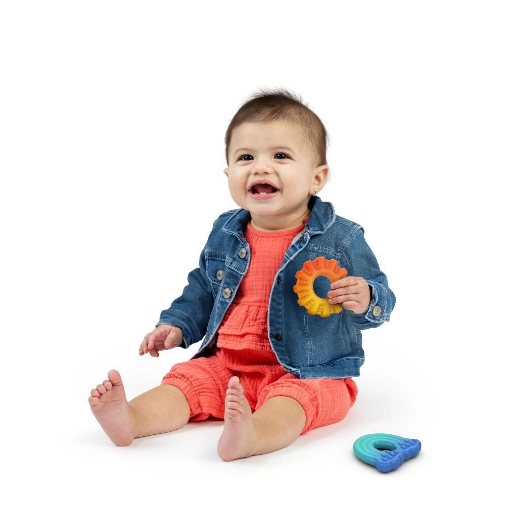 Bright Starts - Jucarie de dentitie Soare si Curcubeu “Chance of Smiles”