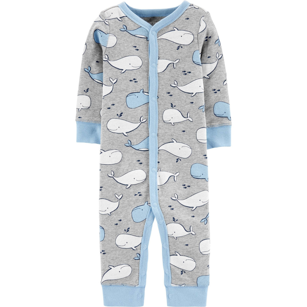 Carter’s Pijama gri cu Balene