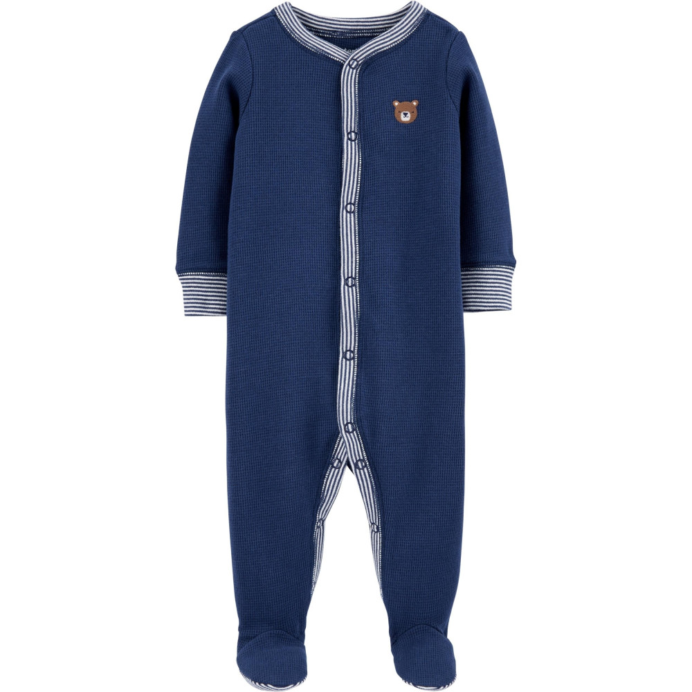 Carter's Pijama bleumarin bebe Ursulet