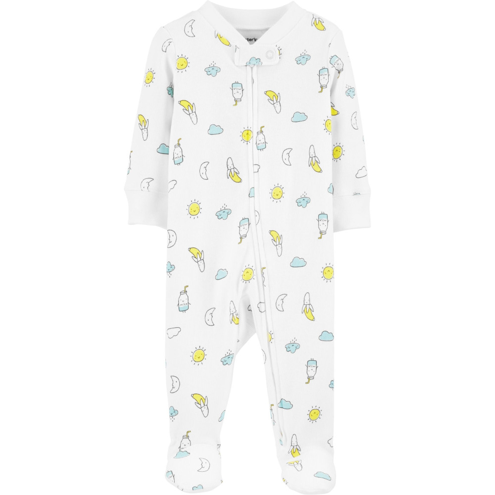  Carter's Pijama bebelus cu fermoar reversibil Vara