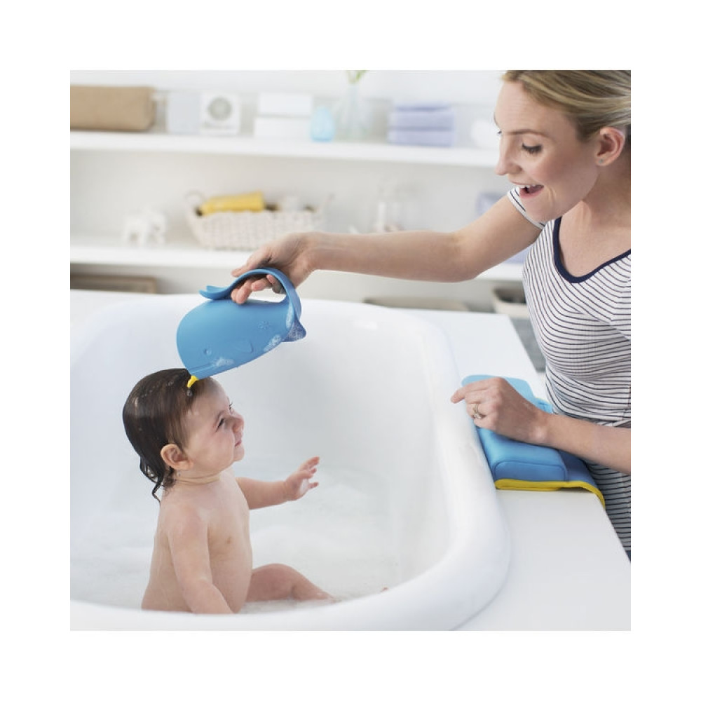 Skip Hop - Recipient de clatire pentru baie albastru - Moby