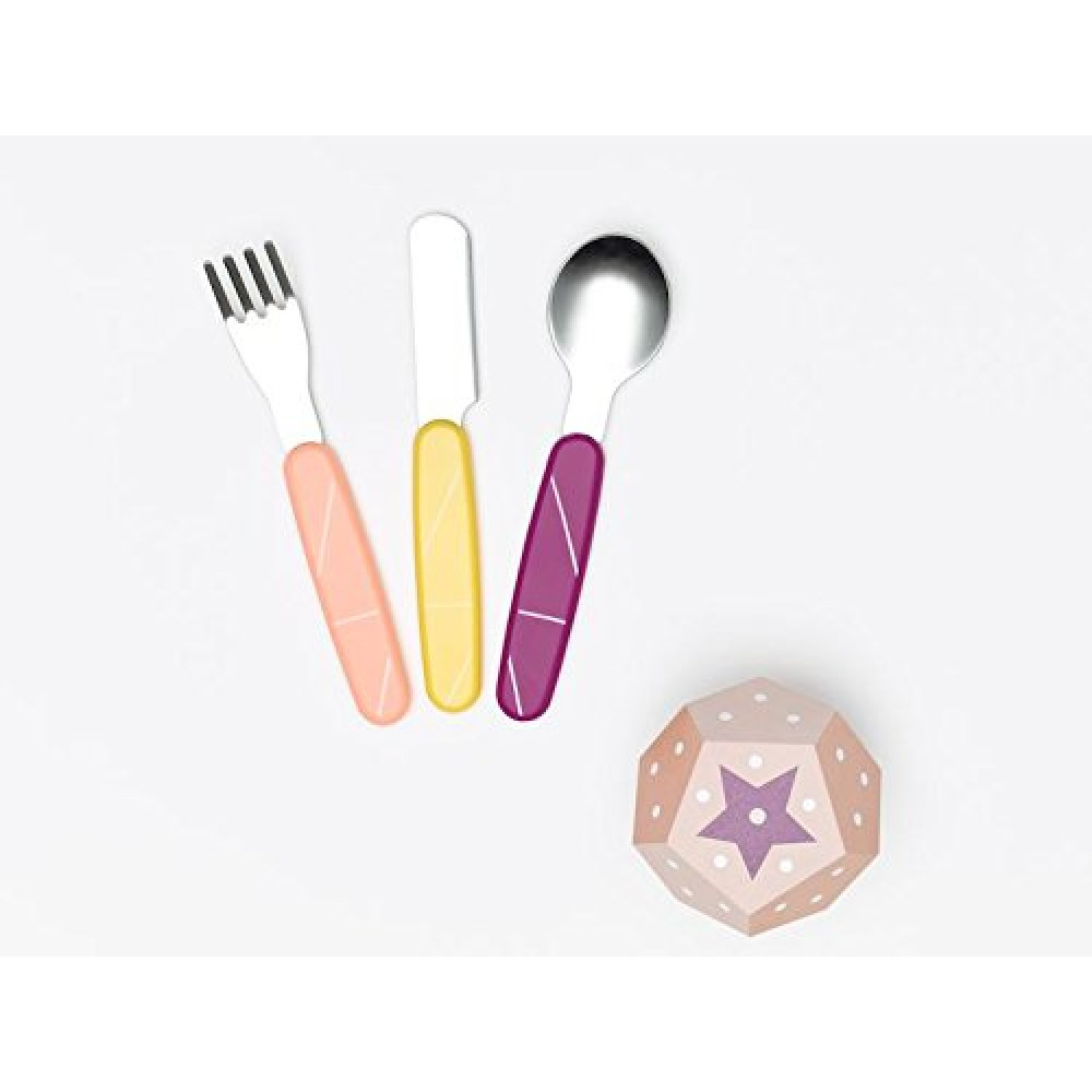 Babymoov -  Set 3 tacamuri de Inox Peach