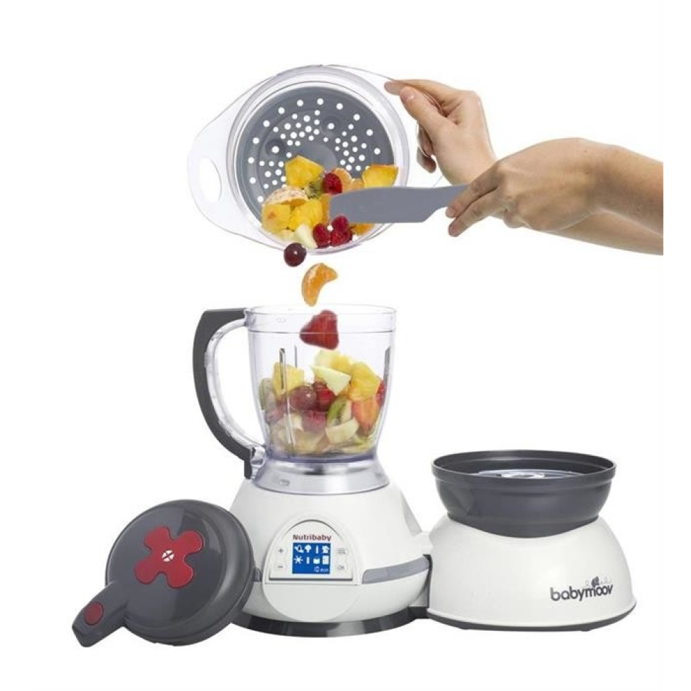 BABYMOOV - ROBOT MULTIFUNCTIONAL NUTRIBABY GRI- RESIGILAT