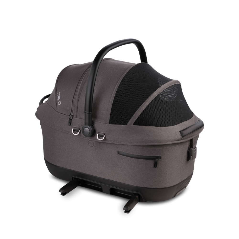 Sistem de transport si protectie pentru animale de companie Tavo Maeve ISO6X Wind, cu Isofix si sistem de ventilatie integrate, Ashen, max 18.1 kg