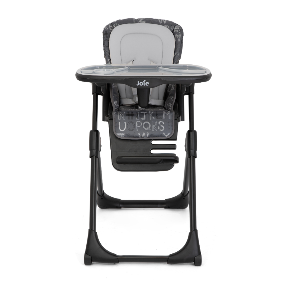 Scaun de masa Joie Mimzy Recline ABC Charcoal, nastere - 15 kg