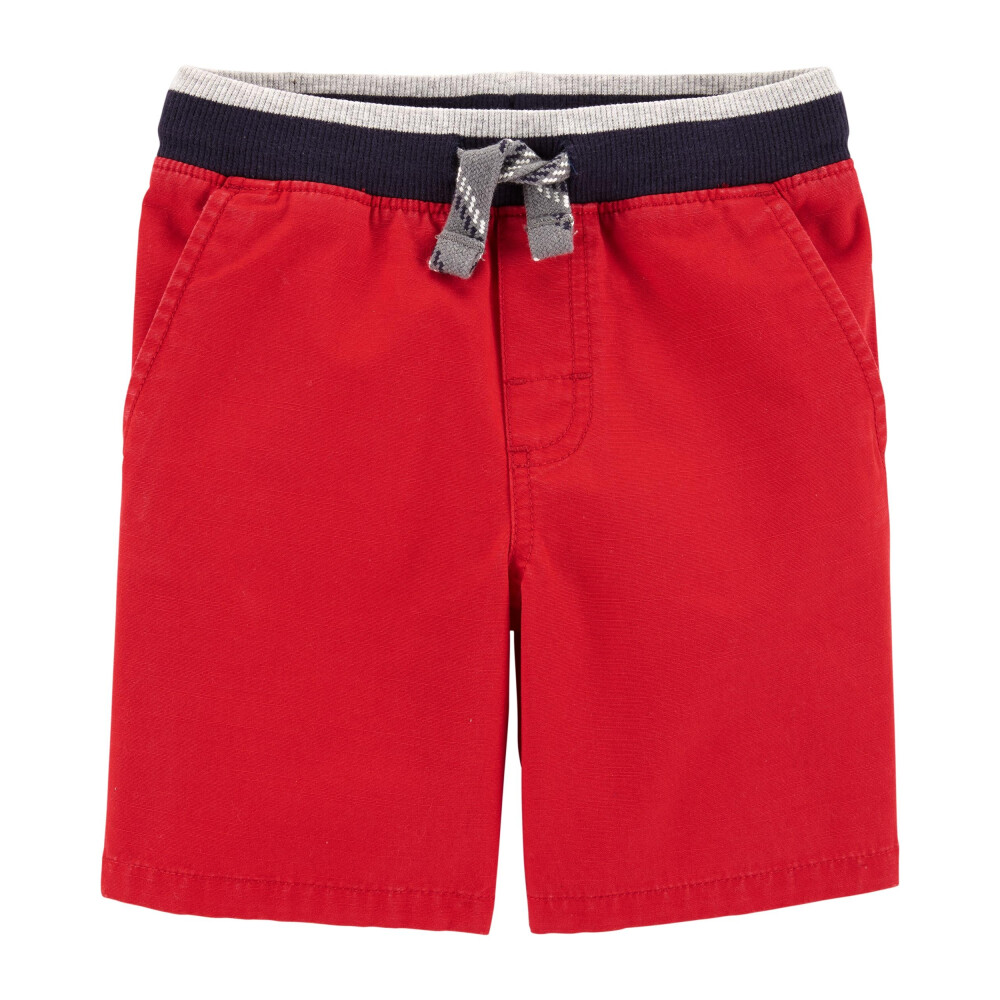 Carter’s Pantaloni scurți roşii cu talie elastică 100% bumbac