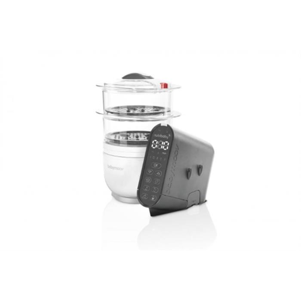 BABYMOOV - ROBOT MULTIFUNCTIONAL 5 IN 1 NUTRIBABY (+) LOFT WHITE-RESIGILAT