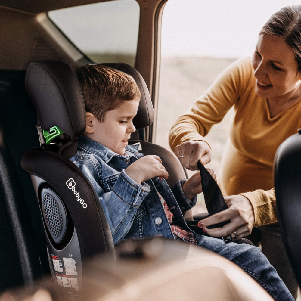 BabyGo - Scaun auto SafeChild2 Black, 100-150 cm 